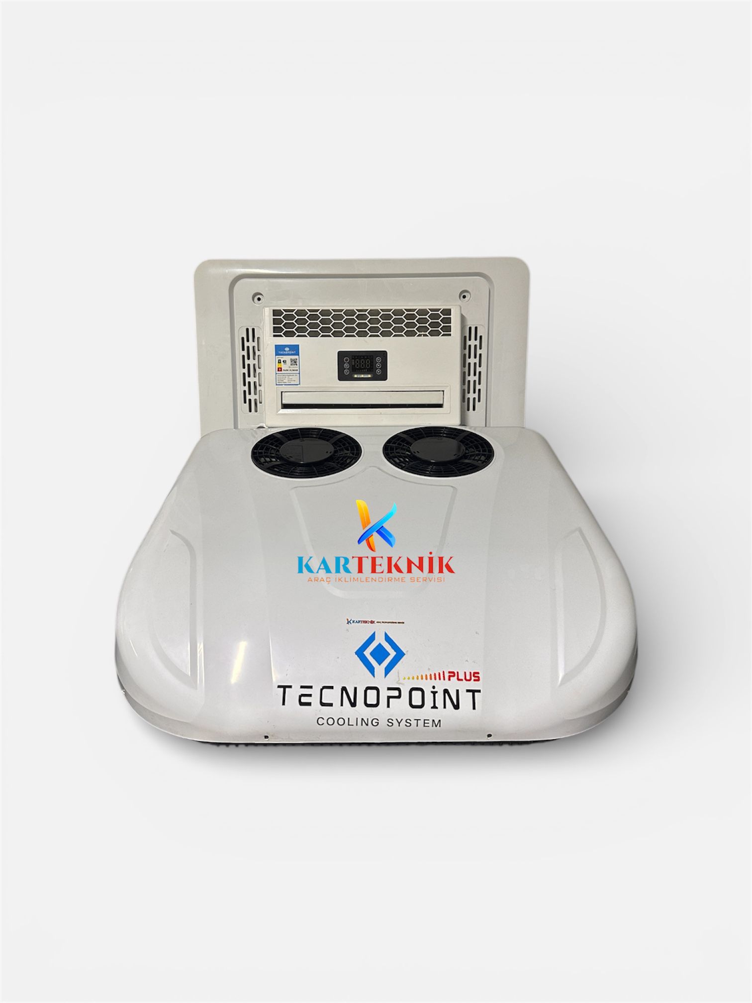 TECNOPOİNT ÇİFT FANLI 12 VOLT ELEKTRİKLİ KLİMA